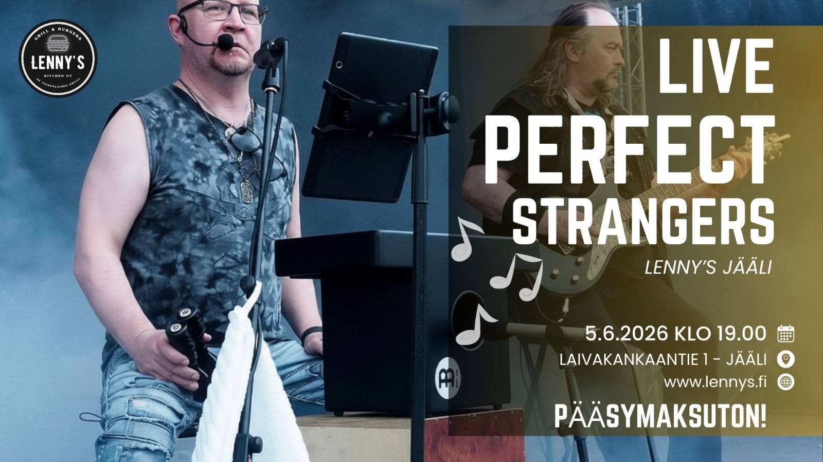 Pefrect Stranges keikka poster.